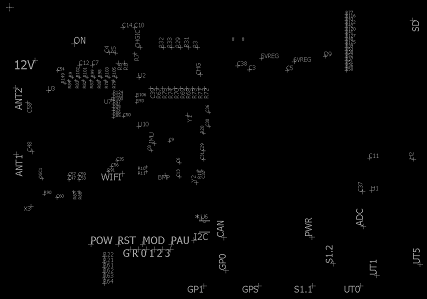 لایه tNames/bNames در PCB