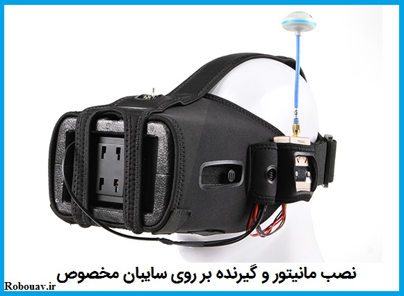 نصب مانیتور و گیرنده FPV برای راه اندازى FPV