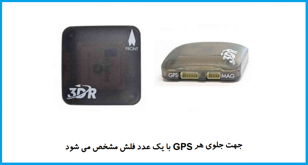 جهت جلوي GPS